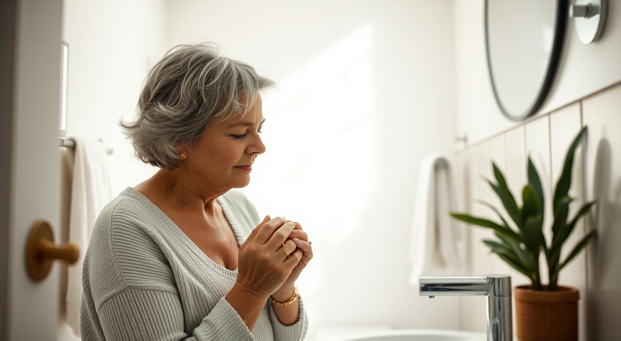 higiene íntima da mulher madura