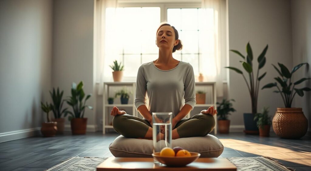 precauções meditação para menopausa