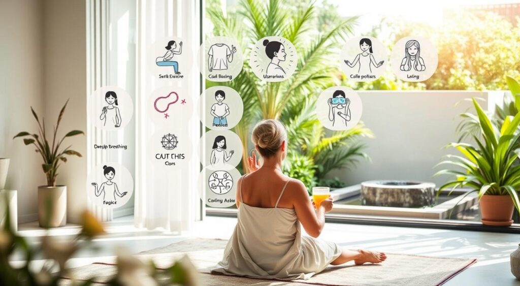 prevenção do calor na menopausa