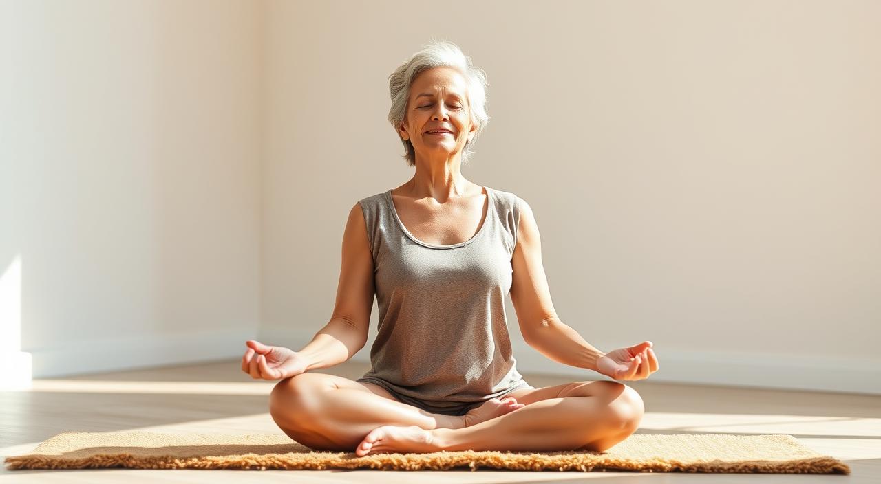 yoga para mulher madura
